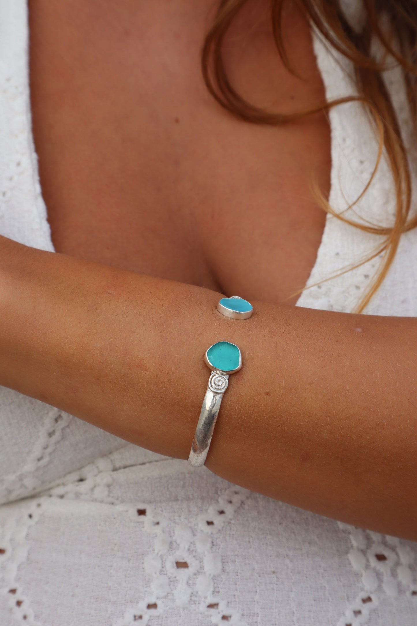 Seaglass Split Cuff