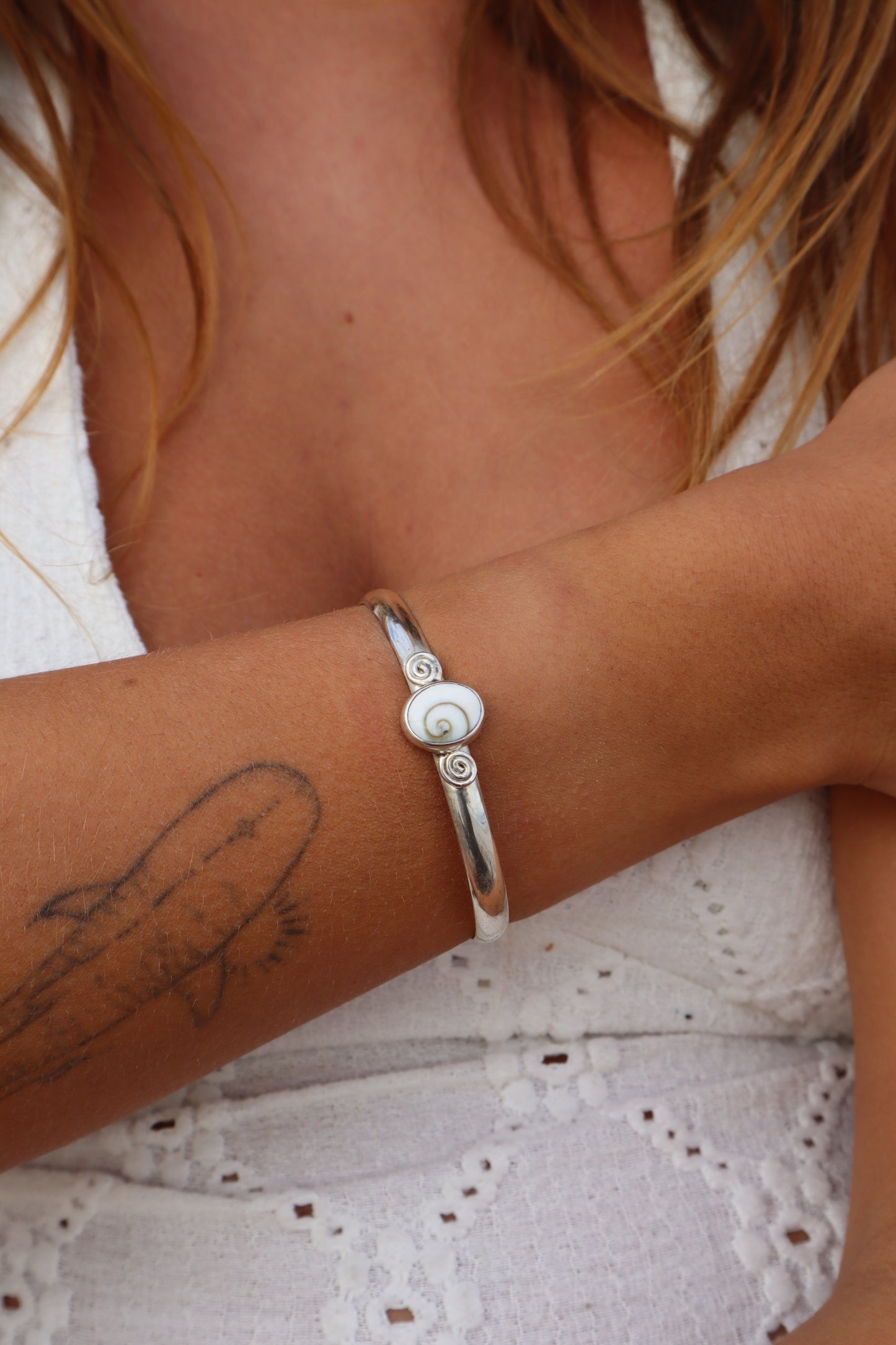 Spiral Operculum Wanderer Cuff