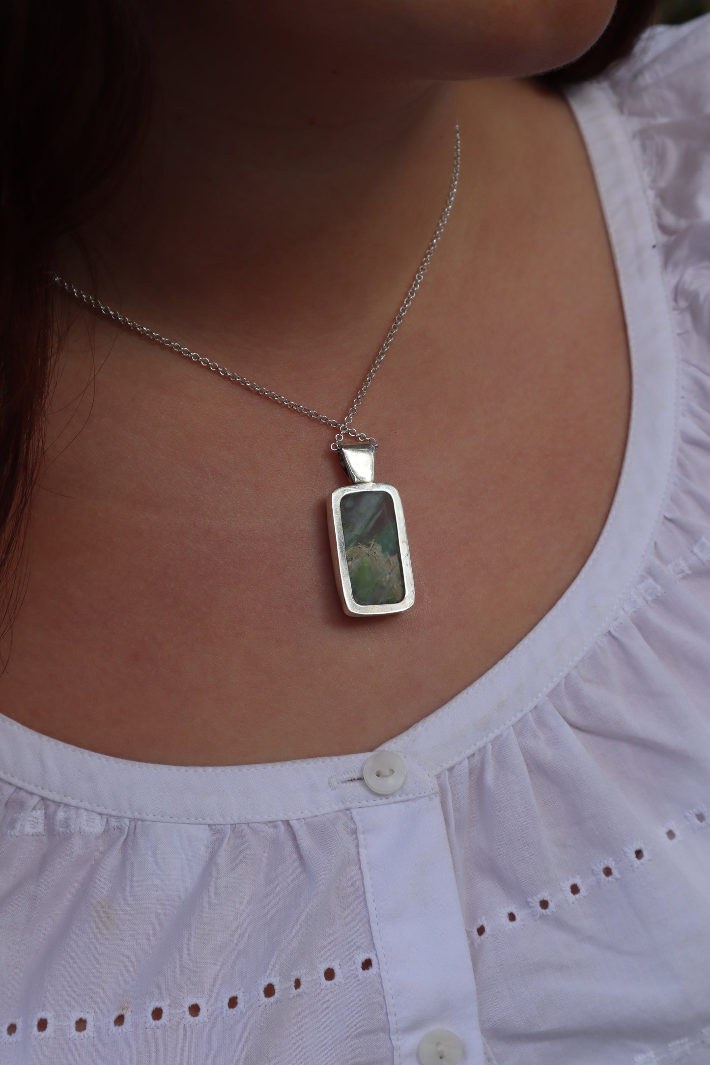 Peruvian Opal Pendant