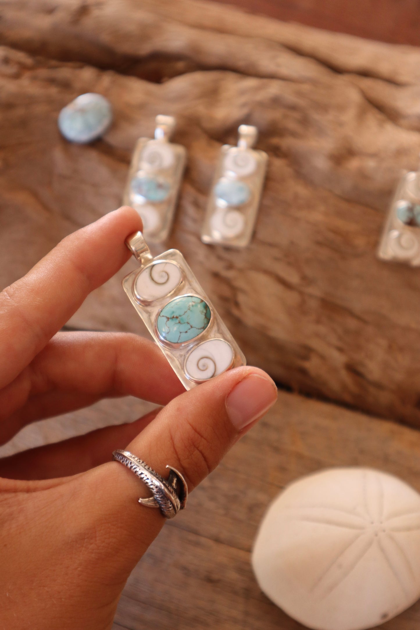 Turquoise Sea Stack Pendant