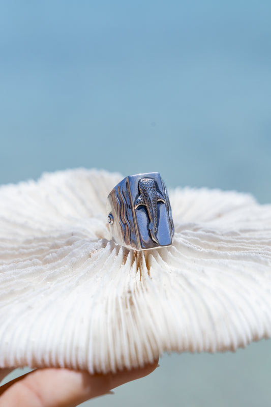 Chunky WhaleShark Ring