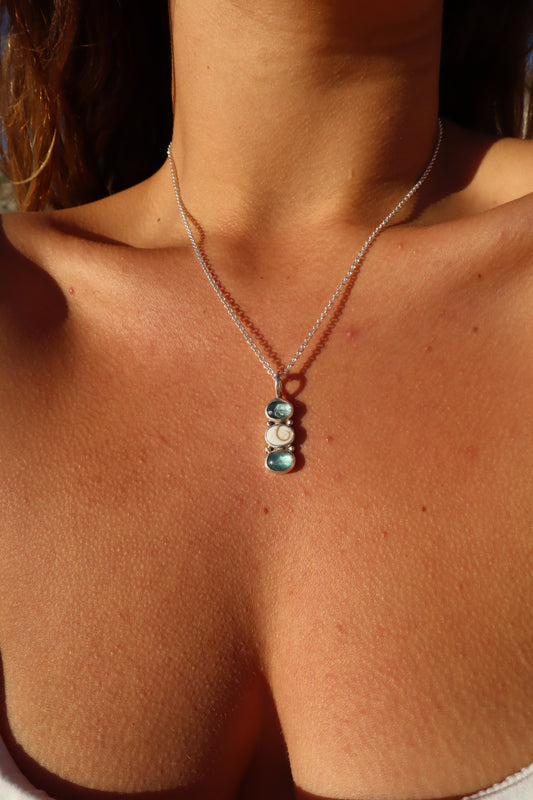 Kyanite Sea Charm Pendant