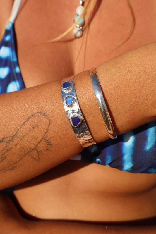Triple Seaglass Marella Cuff
