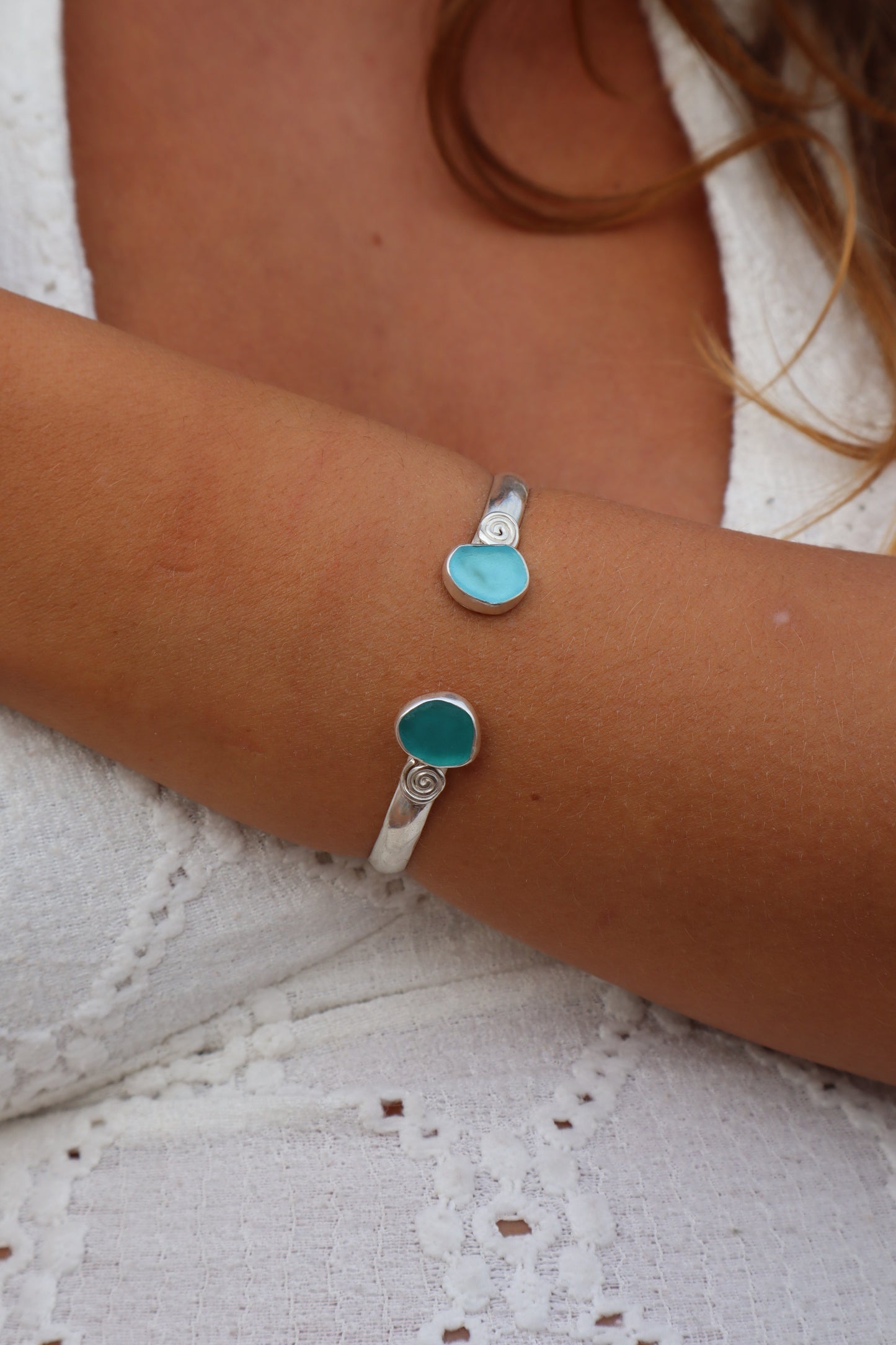 Seaglass Split Cuff